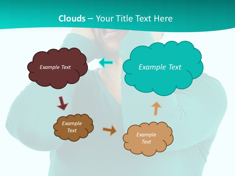 Stress Young Isolated PowerPoint Template