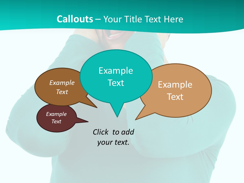 Stress Young Isolated PowerPoint Template