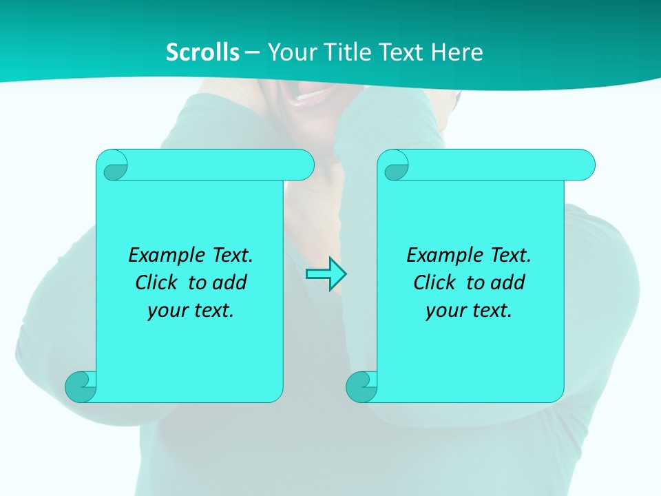 Stress Young Isolated PowerPoint Template
