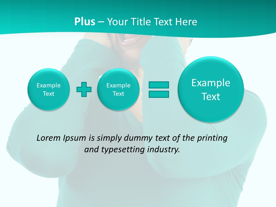 Stress Young Isolated PowerPoint Template