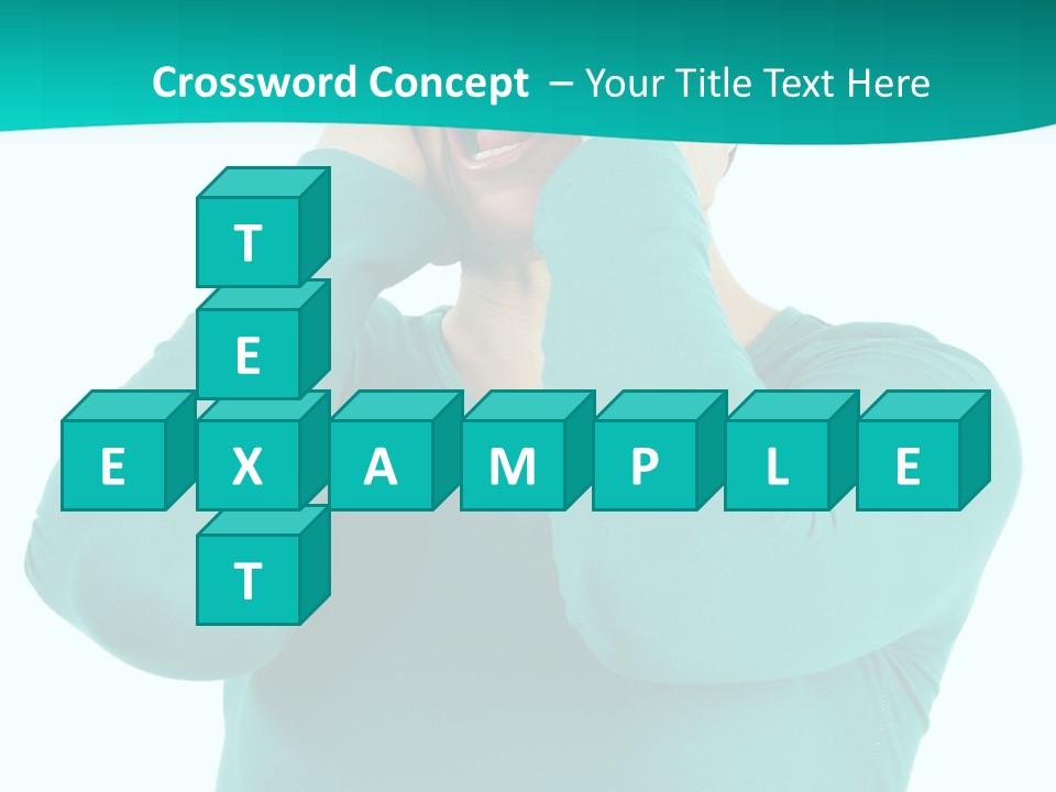 Stress Young Isolated PowerPoint Template