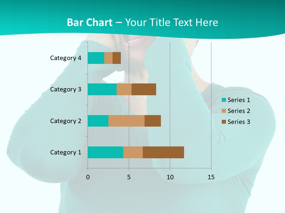 Stress Young Isolated PowerPoint Template