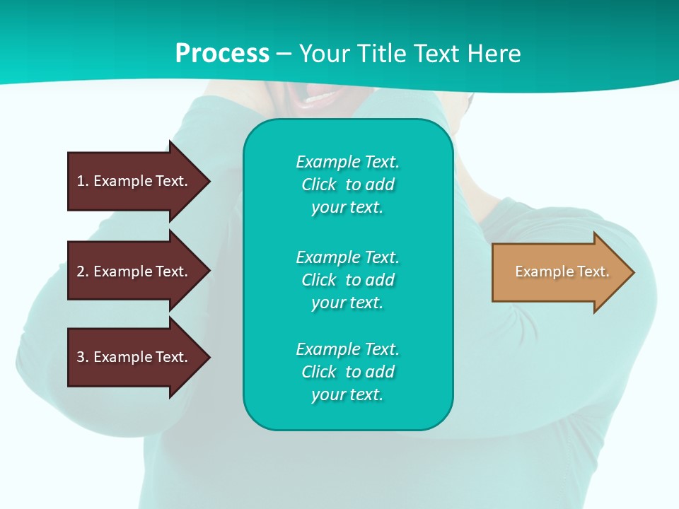 Stress Young Isolated PowerPoint Template
