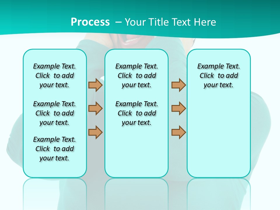 Stress Young Isolated PowerPoint Template