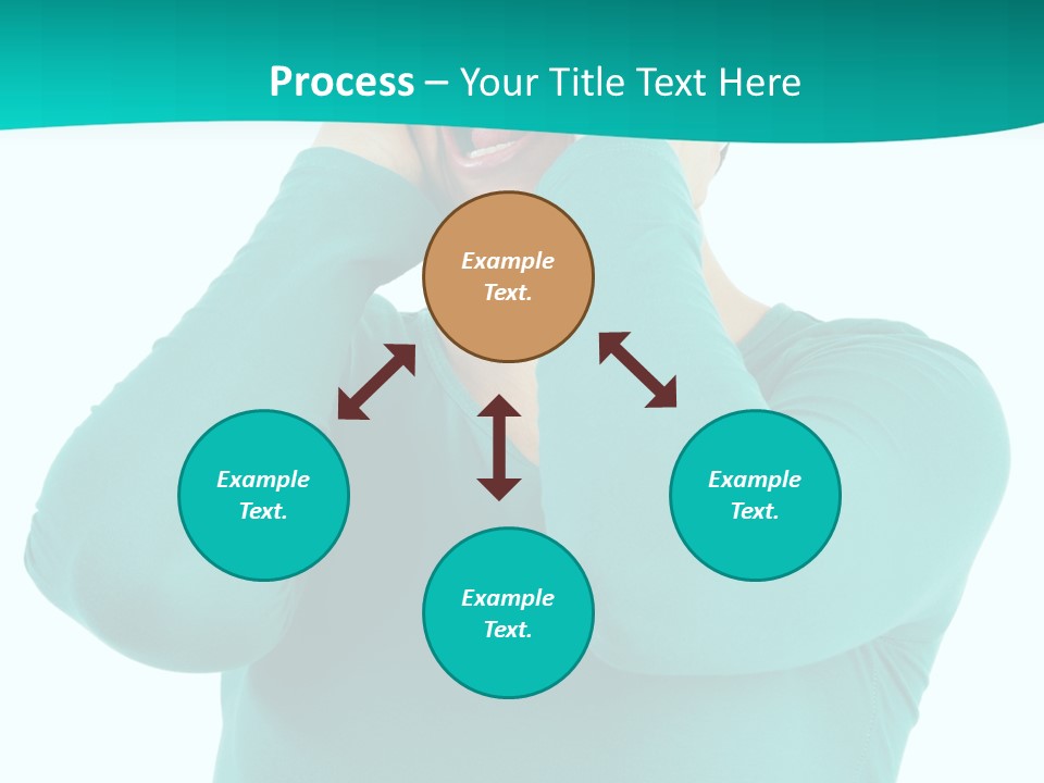 Stress Young Isolated PowerPoint Template