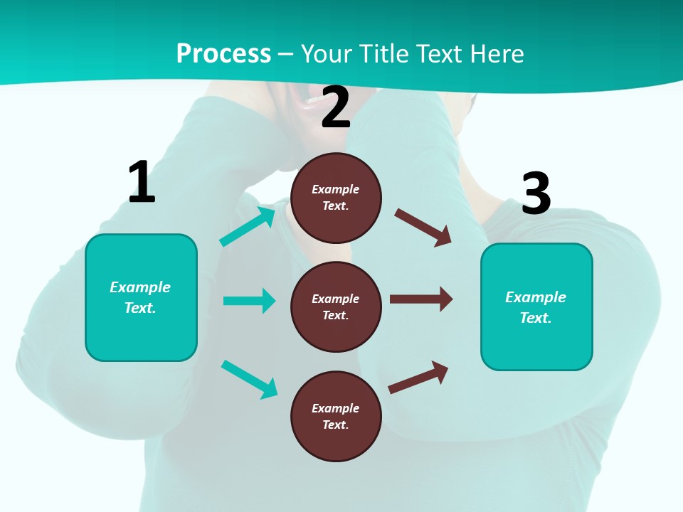 Stress Young Isolated PowerPoint Template