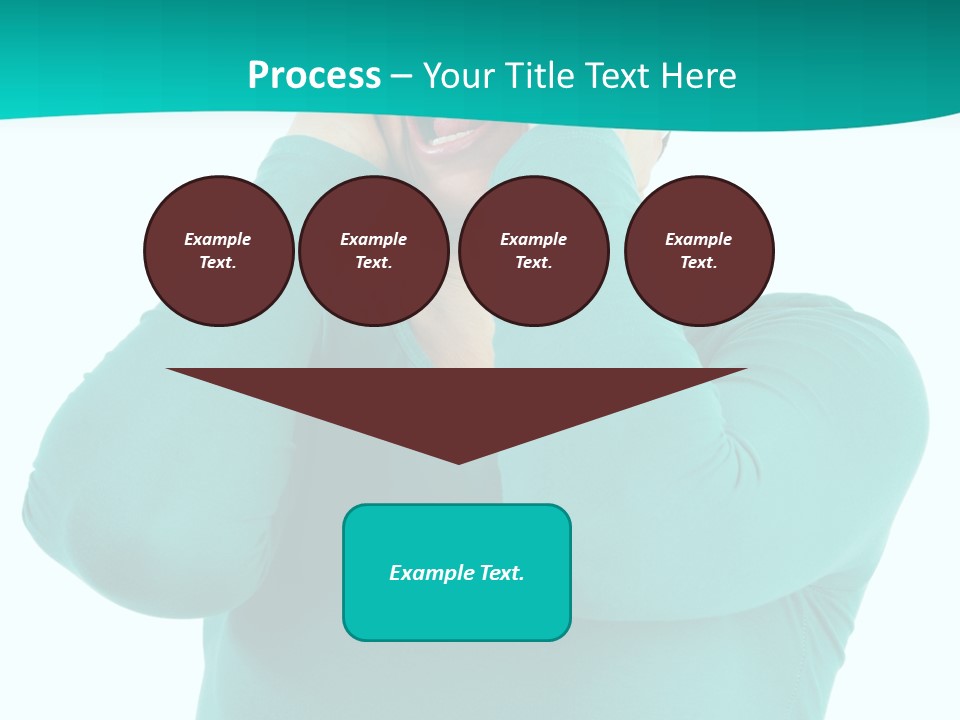 Stress Young Isolated PowerPoint Template