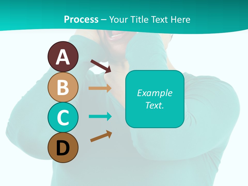 Stress Young Isolated PowerPoint Template