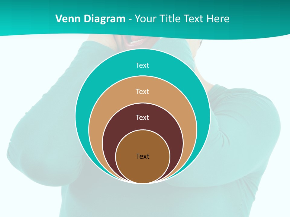 Stress Young Isolated PowerPoint Template