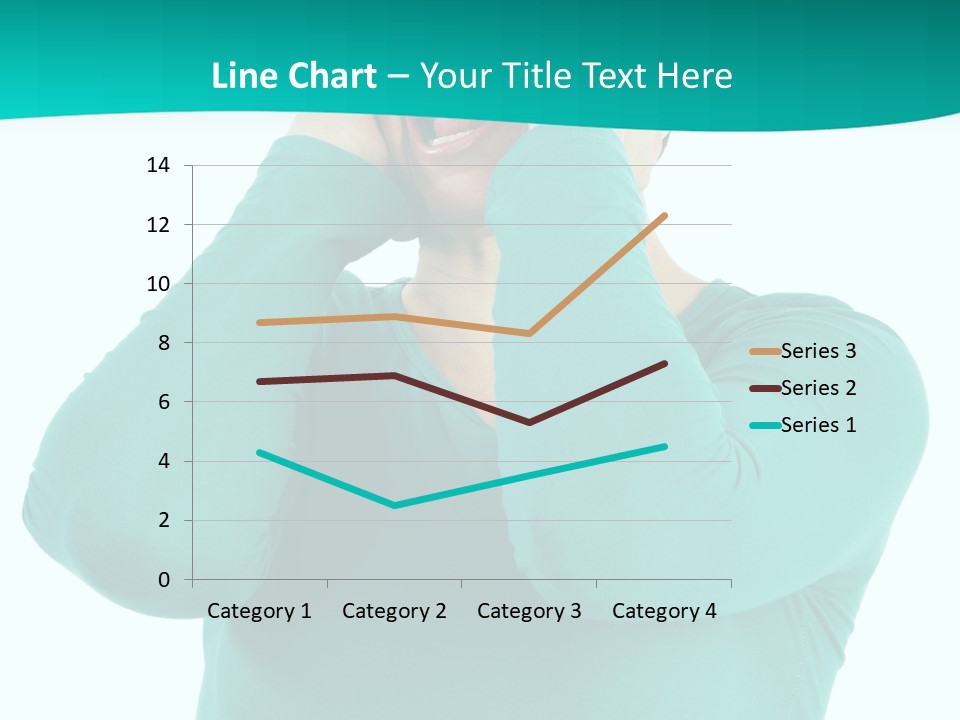 Stress Young Isolated PowerPoint Template