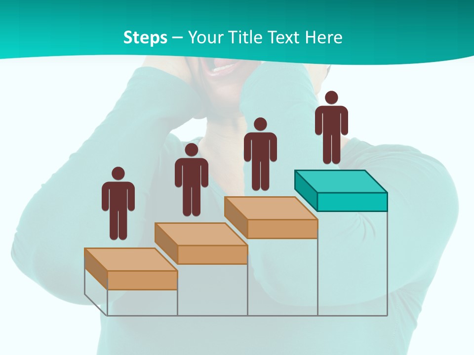 Stress Young Isolated PowerPoint Template