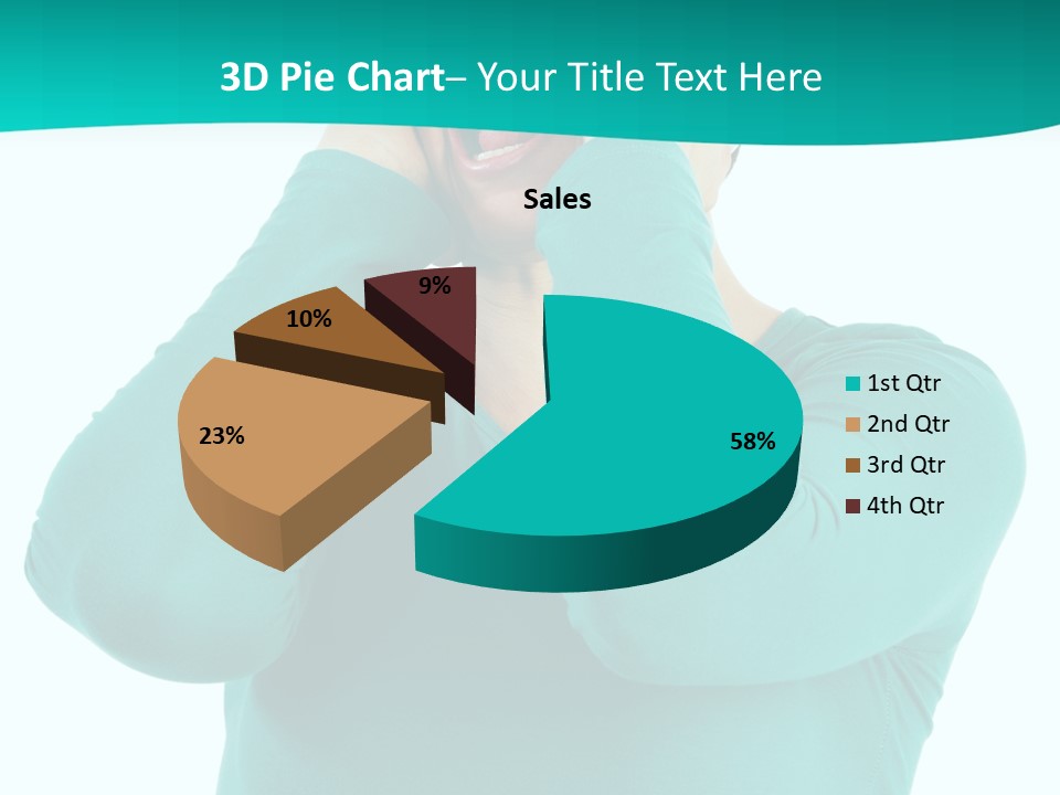 Stress Young Isolated PowerPoint Template