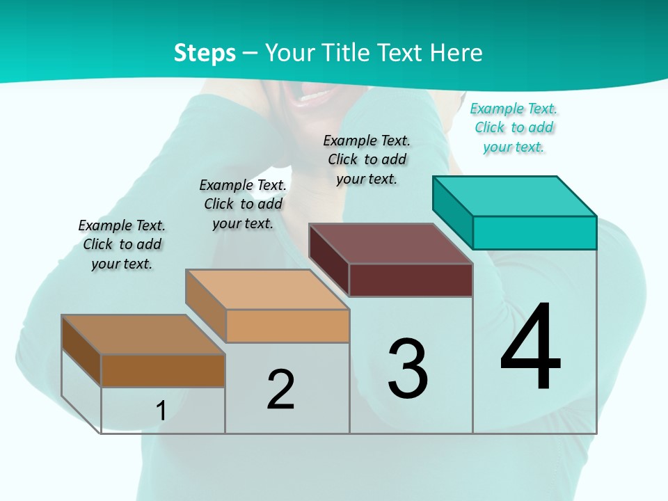 Stress Young Isolated PowerPoint Template