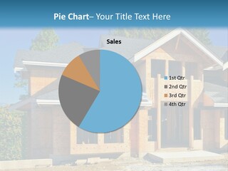 Attic Building Shingles PowerPoint Template