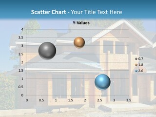 Attic Building Shingles PowerPoint Template