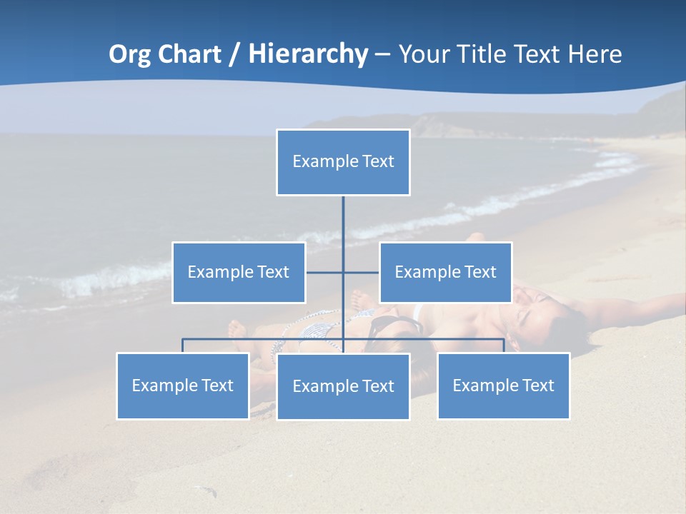 Tanning Portrait Man PowerPoint Template