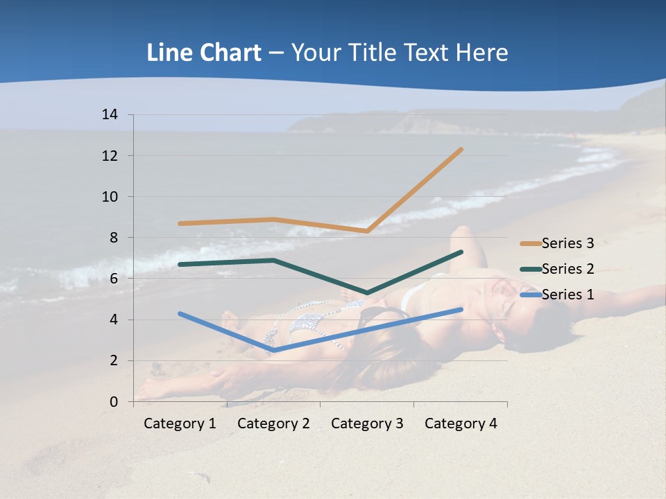 Tanning Portrait Man PowerPoint Template