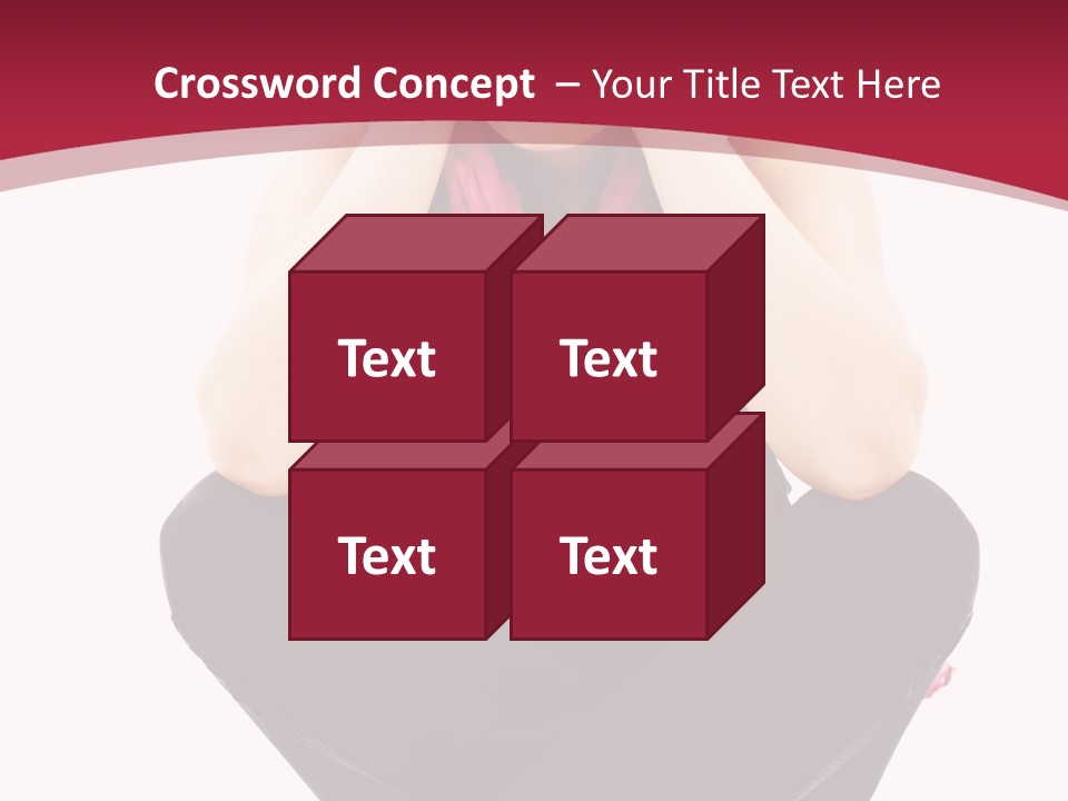 Woman Mental Expression PowerPoint Template