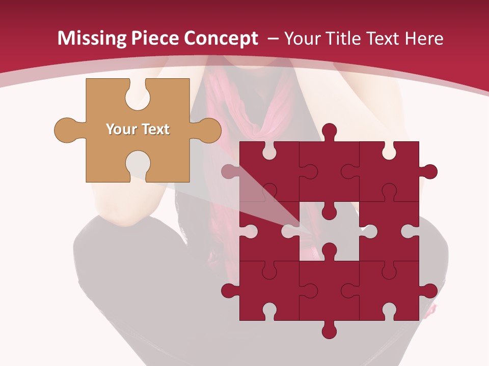 Woman Mental Expression PowerPoint Template