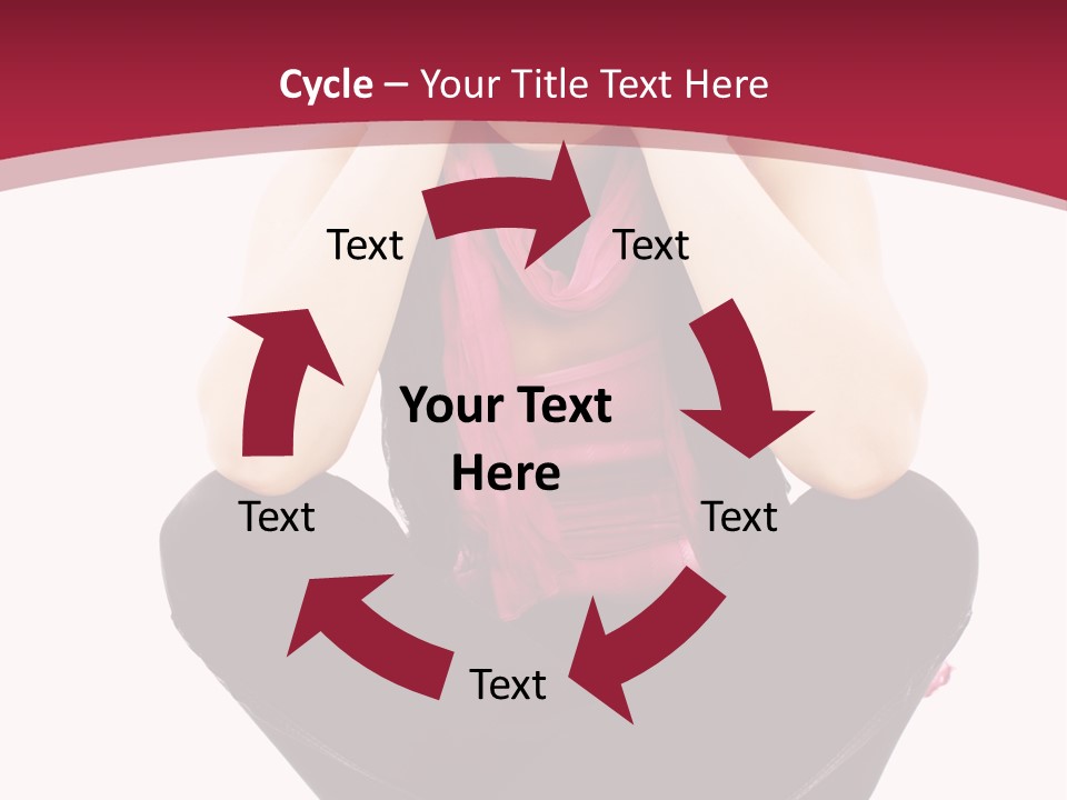Woman Mental Expression PowerPoint Template