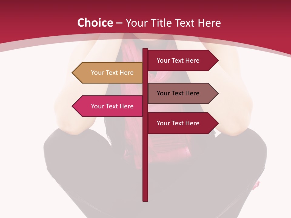 Woman Mental Expression PowerPoint Template