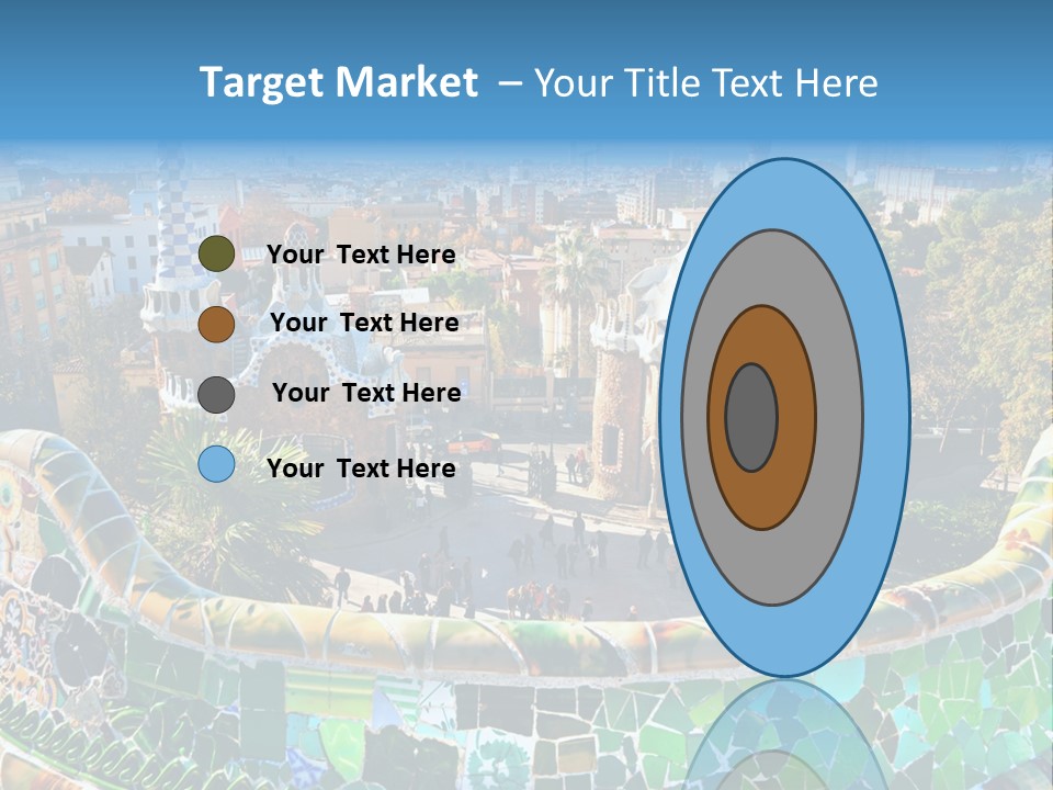 Cathedral Barcelona Geometry PowerPoint Template