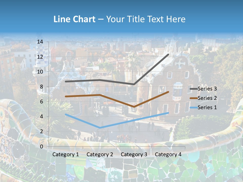 Cathedral Barcelona Geometry PowerPoint Template