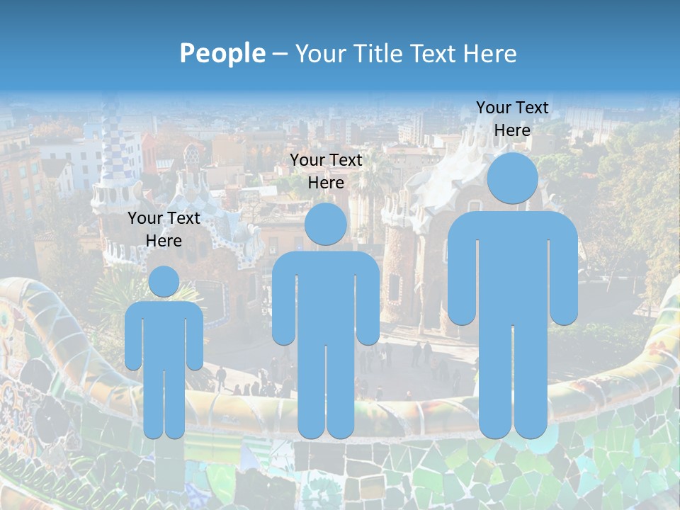 Cathedral Barcelona Geometry PowerPoint Template