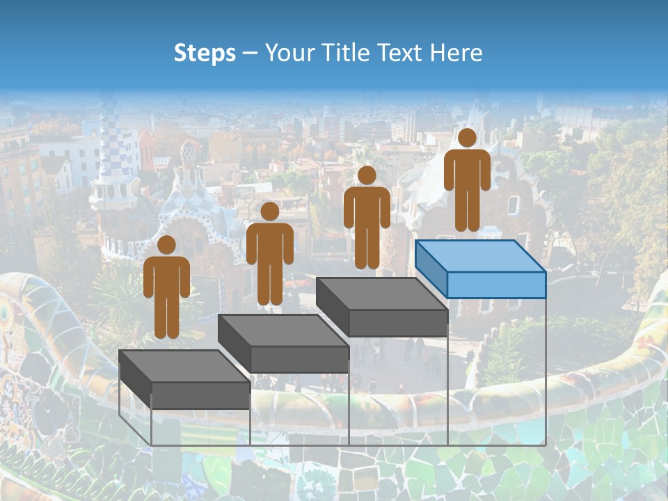 Cathedral Barcelona Geometry PowerPoint Template