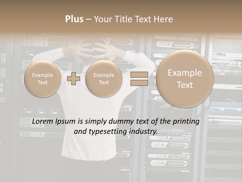 Assistence Error Engineer PowerPoint Template