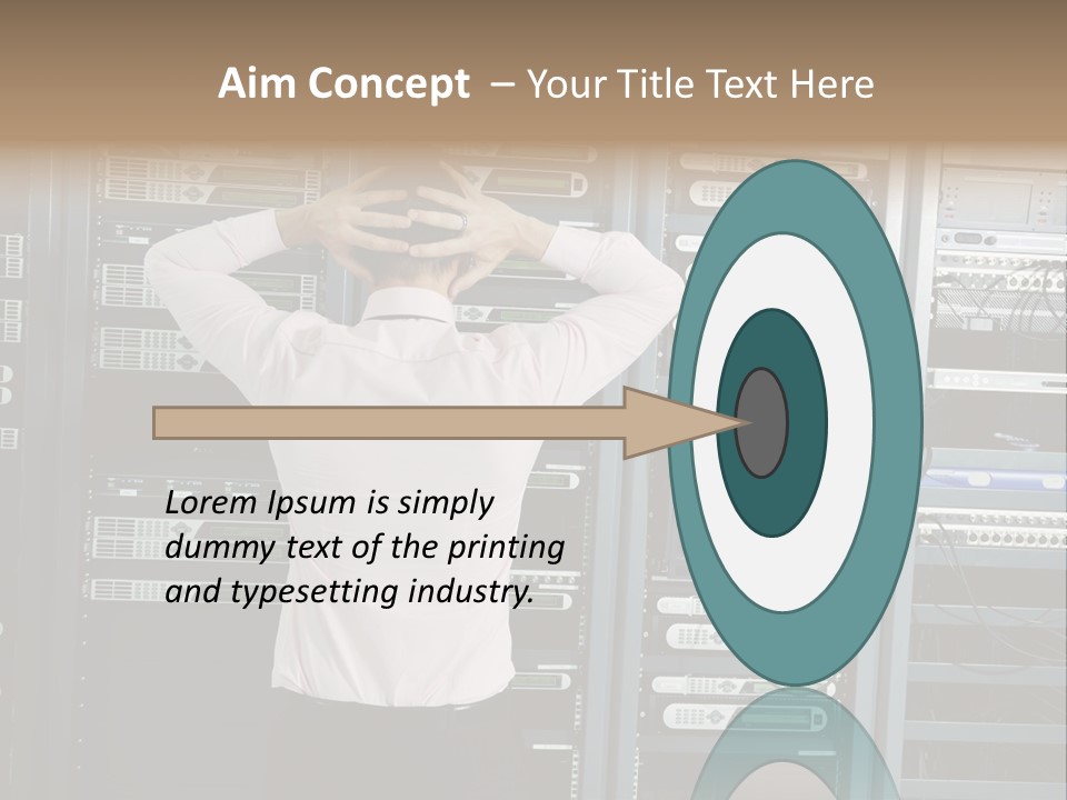 Assistence Error Engineer PowerPoint Template