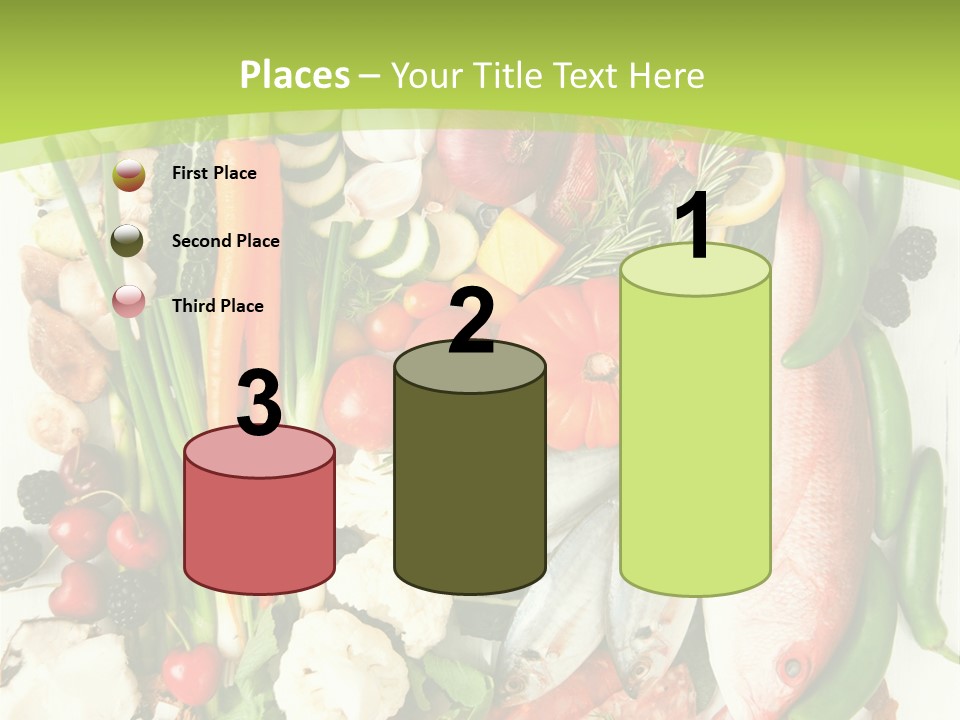 Shallots Health Closeup PowerPoint Template