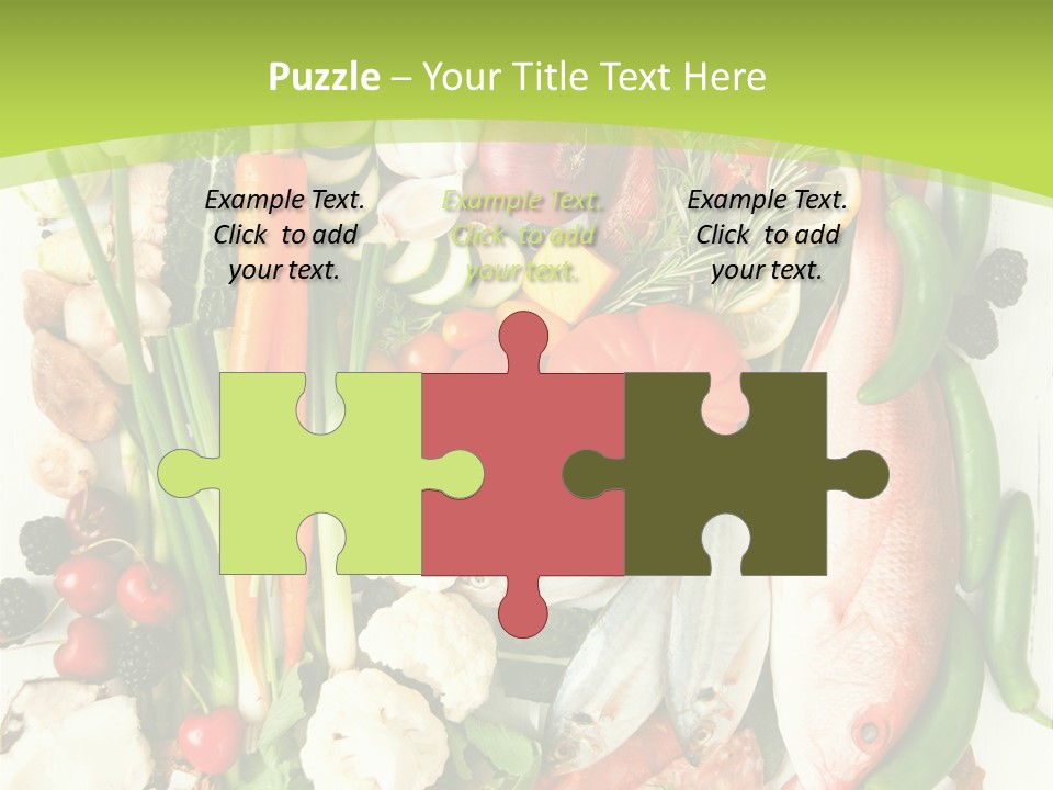 Shallots Health Closeup PowerPoint Template