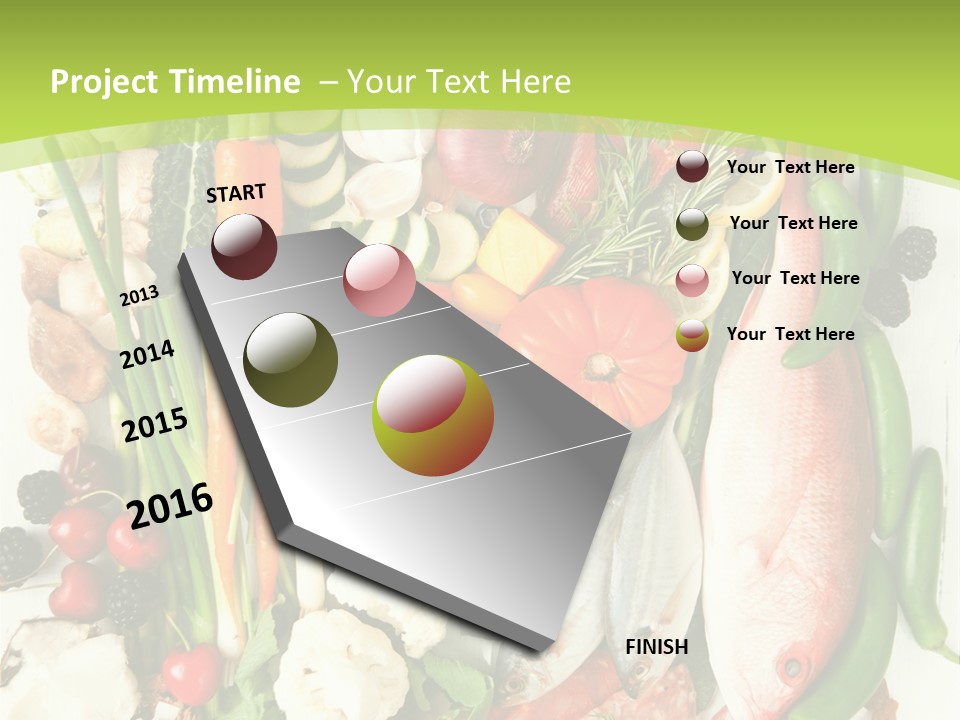 Shallots Health Closeup PowerPoint Template