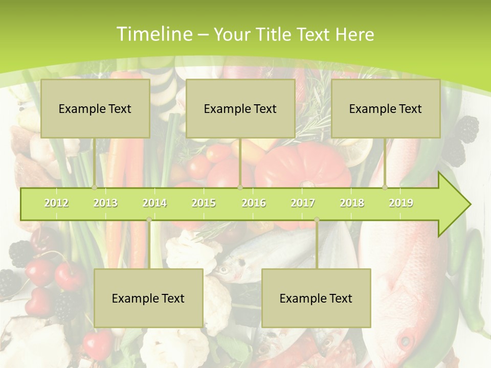 Shallots Health Closeup PowerPoint Template