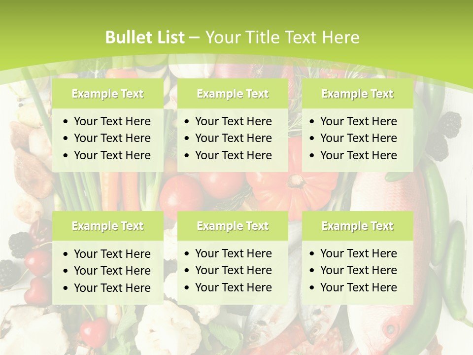 Shallots Health Closeup PowerPoint Template