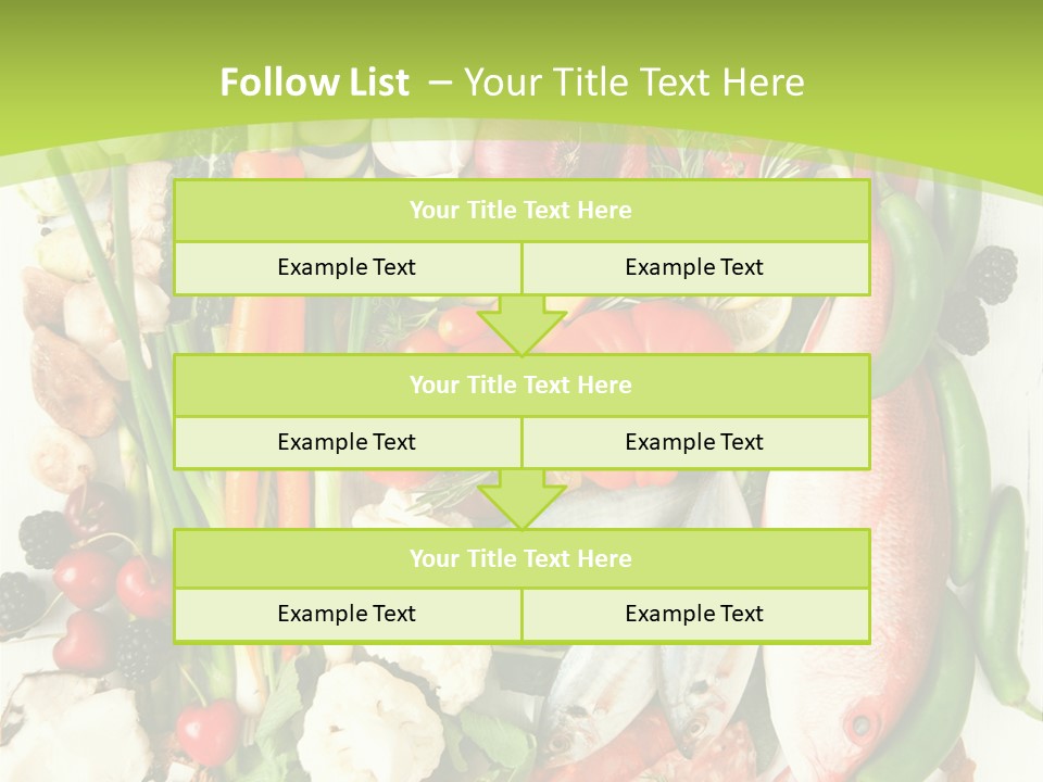 Shallots Health Closeup PowerPoint Template