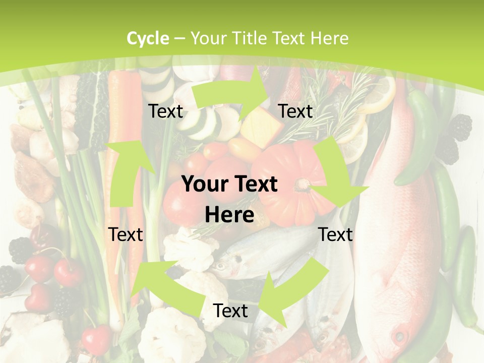 Shallots Health Closeup PowerPoint Template