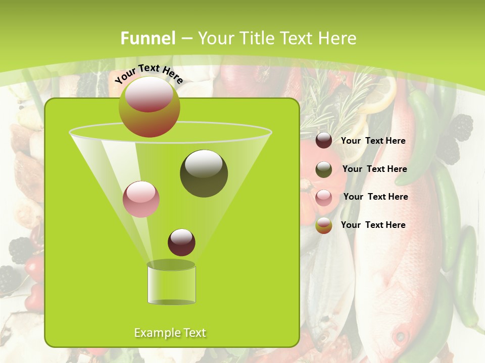 Shallots Health Closeup PowerPoint Template