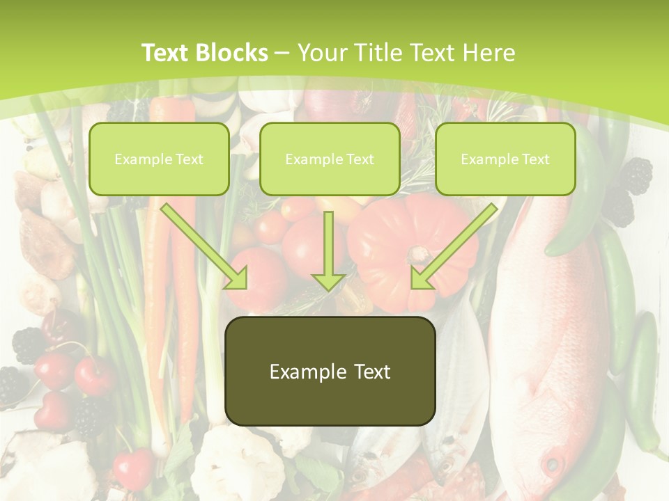 Shallots Health Closeup PowerPoint Template