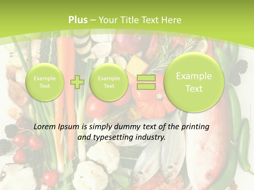 Shallots Health Closeup PowerPoint Template