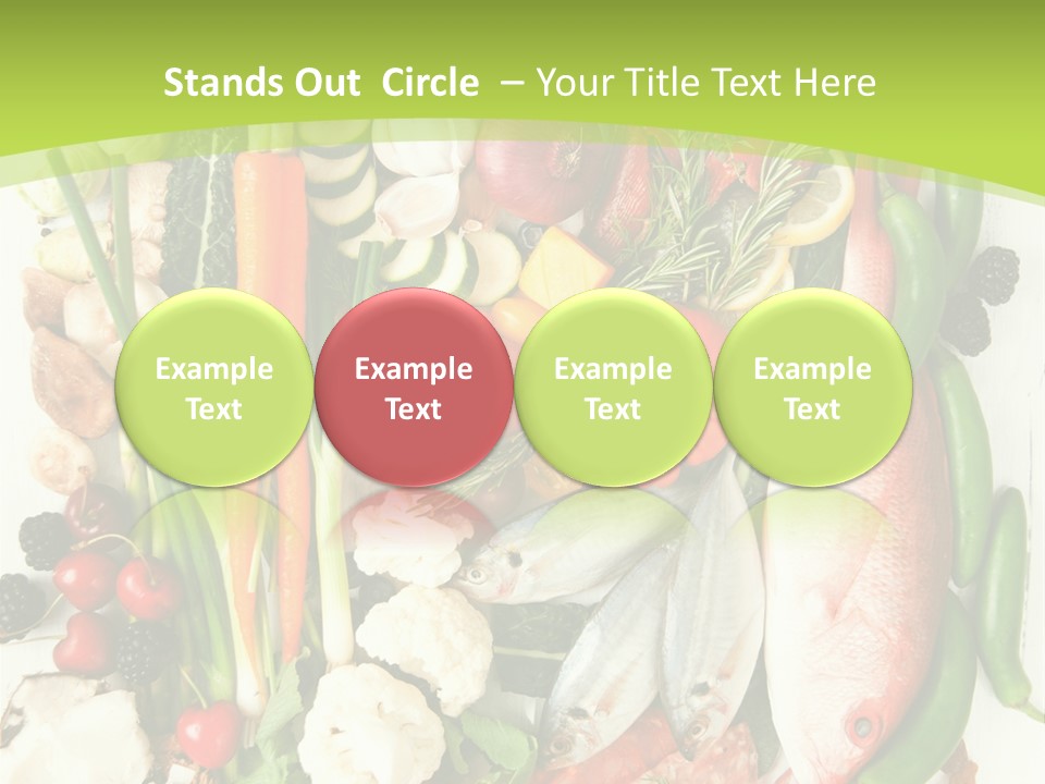 Shallots Health Closeup PowerPoint Template