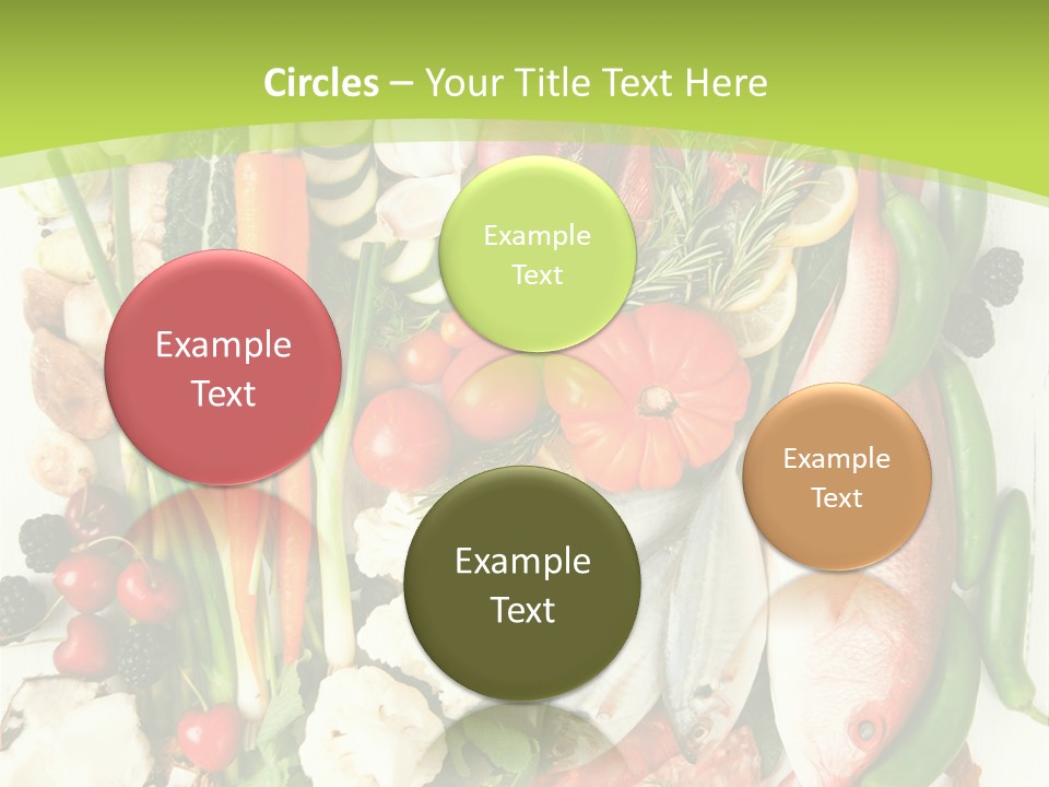 Shallots Health Closeup PowerPoint Template