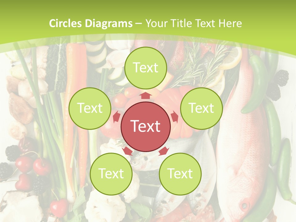 Shallots Health Closeup PowerPoint Template