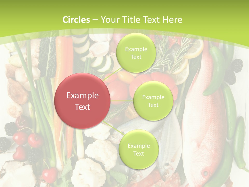 Shallots Health Closeup PowerPoint Template