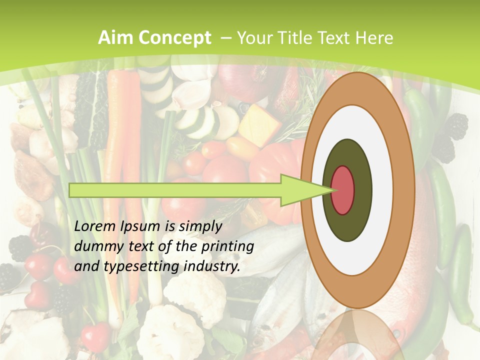 Shallots Health Closeup PowerPoint Template