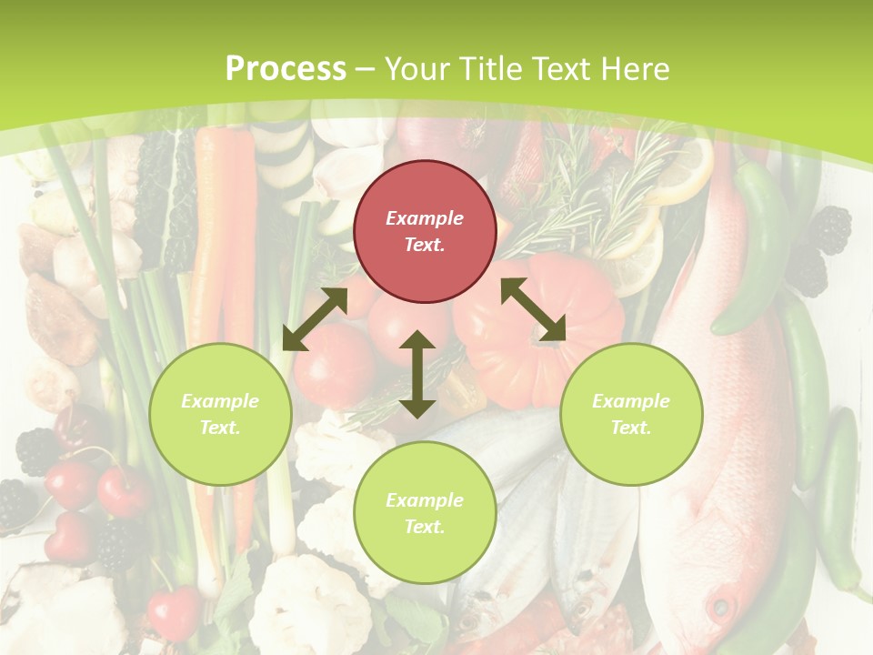 Shallots Health Closeup PowerPoint Template
