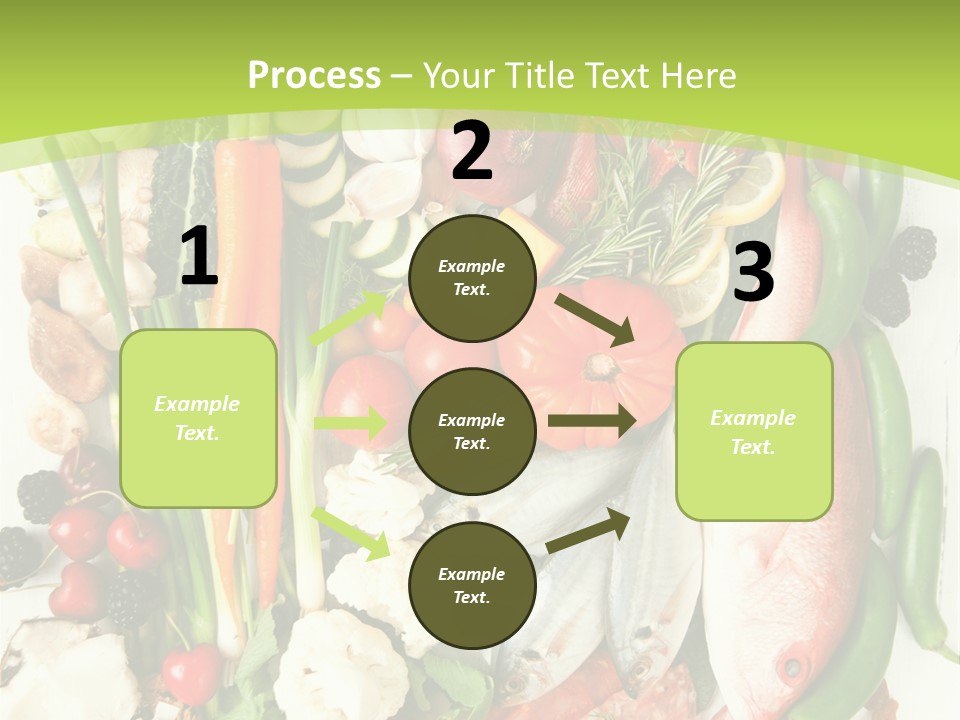 Shallots Health Closeup PowerPoint Template