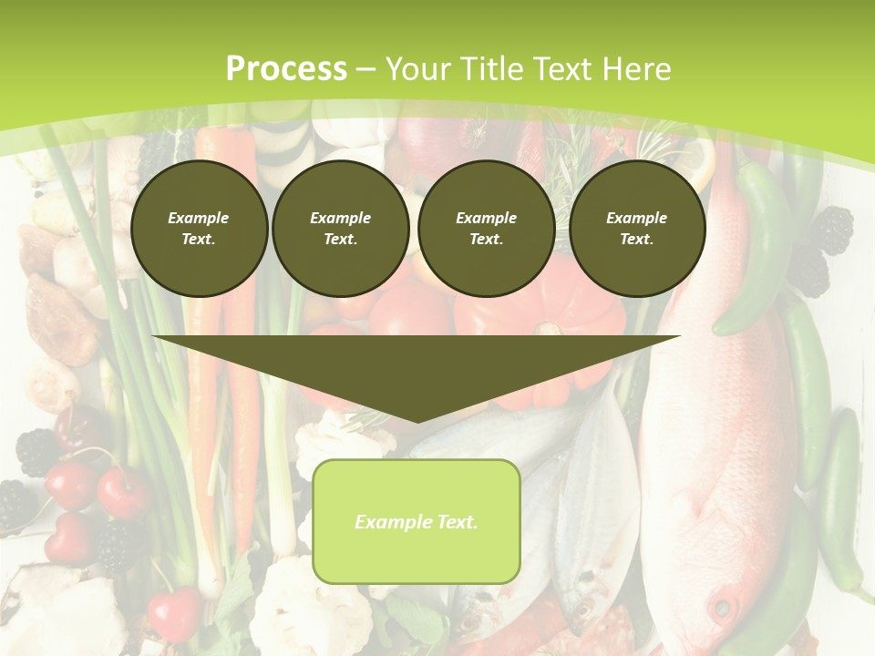 Shallots Health Closeup PowerPoint Template