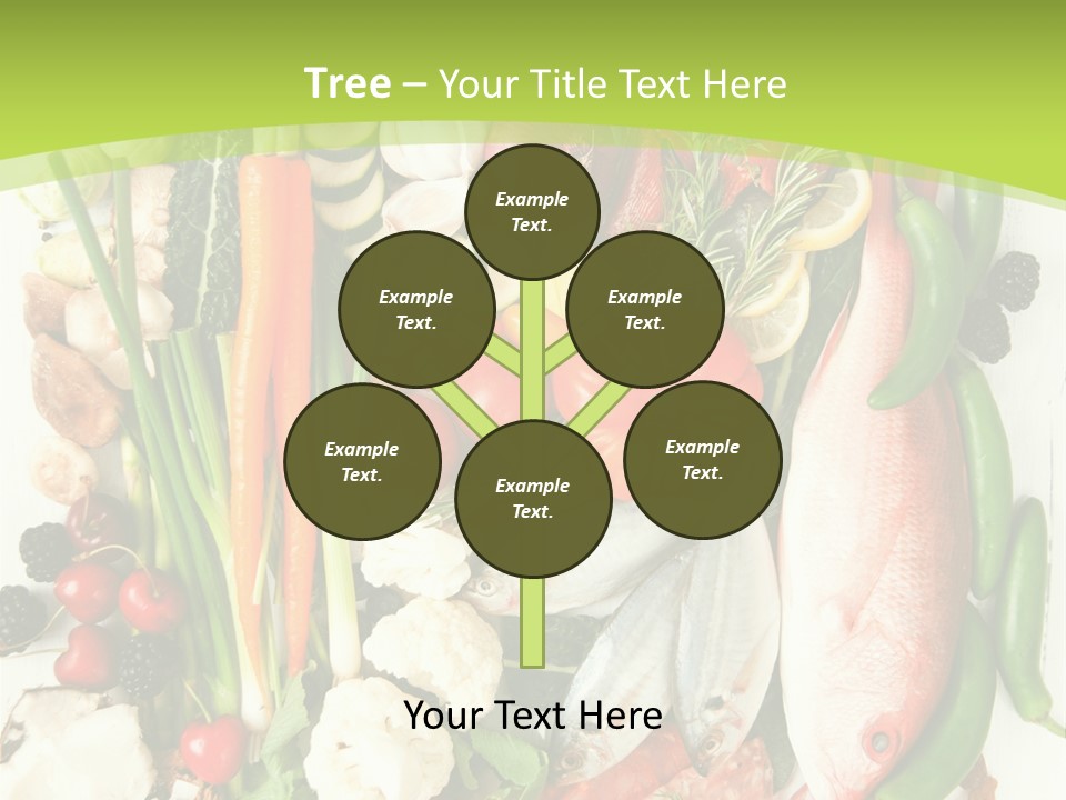 Shallots Health Closeup PowerPoint Template